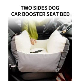 Pet Daily Kit Dog Car Seat for Small Dogs Waterproof Pet Booster Seat with Clip