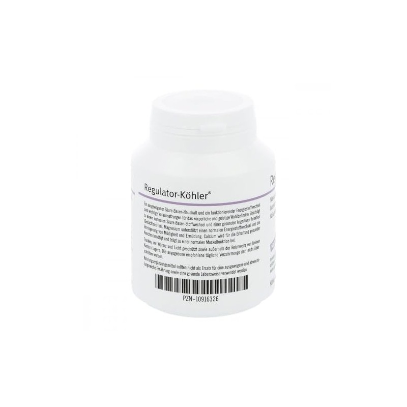 Regulator-Köhler Gastric Juice-Resistant Capsules