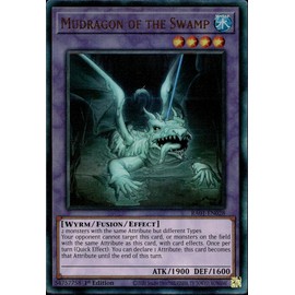 Mudragon of The Swamp (PUR) - RA01-EN028 - Prismatic Ultimate Rare - 1st Edition