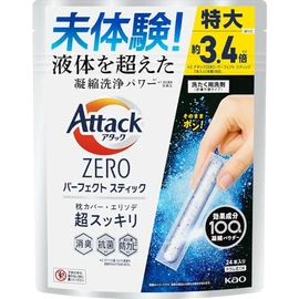 Kao Attack Zero Perfect Sticks 24 Jumbo Sticks