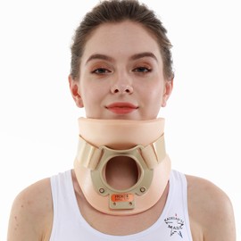 TODDOBRA Philadelphia Neck Brace Foam Lightweight Soft Cervical Collar Height 3 1/4 Inch Immobilizer Collar Support Neck Traction Device Neck and Head Braces (Size XL)