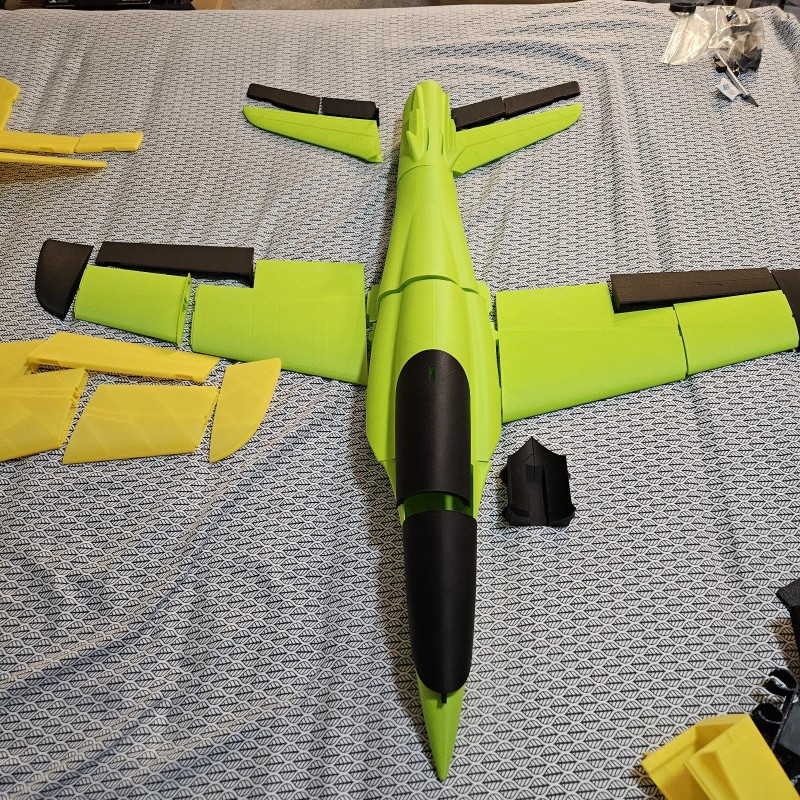 50MM RC Aircraft Model Kit / Cobra Jet