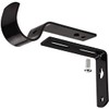 Curtain Rod Bracket Set of 3 for 7/8 or 1