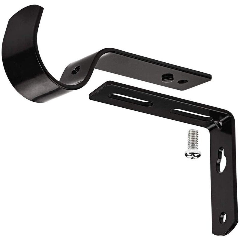 Curtain Rod Bracket Set of 3 for 7/8 or 1