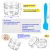 MotBach 40 PCS 15g Empty Plastic Containers with Clear Lids,Small