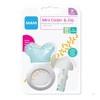 MAM Mini Teething Cooler and Clip, Blue, 2 Plus Months