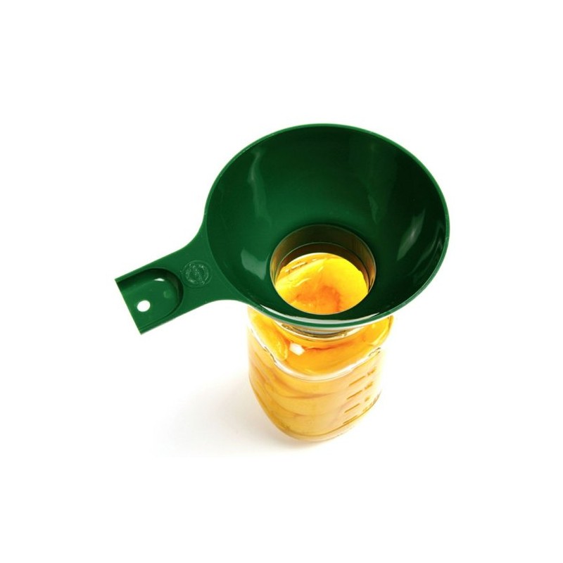 Norpro Wide Mouth Plastic Funnel, Green