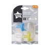 Tommee Tippee Ultra-Light Silicone Pacifier, Symmetrical One-Piece Design, BPA-Free Silicone