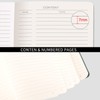 RETTACY Lined Journal Notebook 2Pack - A5 Note Book Notepad