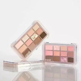 Espoir 에스쁘아 아이 코어 팔레트(모브 컬러 추가) Espoir Eye Core Palette (Mauve Color Added) [Posh Coral No. 1]