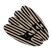 Black Cat In Window Double-Sided Oval Nail File Emery Board