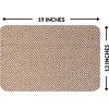 Heavenera Set 4 Manteles Individuales Platos Mesa Tejido Tela 48x33cm