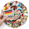 Germany Stickers 50 Pcs Vinyl Funny Germany Travel Sticker for