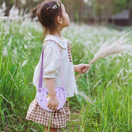 Holibanna Handbag Unicorn Purse Cute Anime Plush Unicorn Bag Shoulder Bags Princess Handbags Shoulder Bag for Kids Girls Purple Shoulder Bag