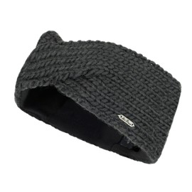 McRon Women's Knitted Headband Model Sarala Asphalt 9516R