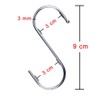 D-BUY 30 Pack 3.5 inch Heavy Duty S Hooks -