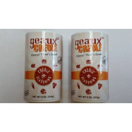 Geaux Creole 2 Pack of Louisiana Creole Seasoning by Geaux Creole  Pack of 2 cannisters