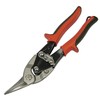 Faithfull C/Pound Aviation Snips-Red Left Cut