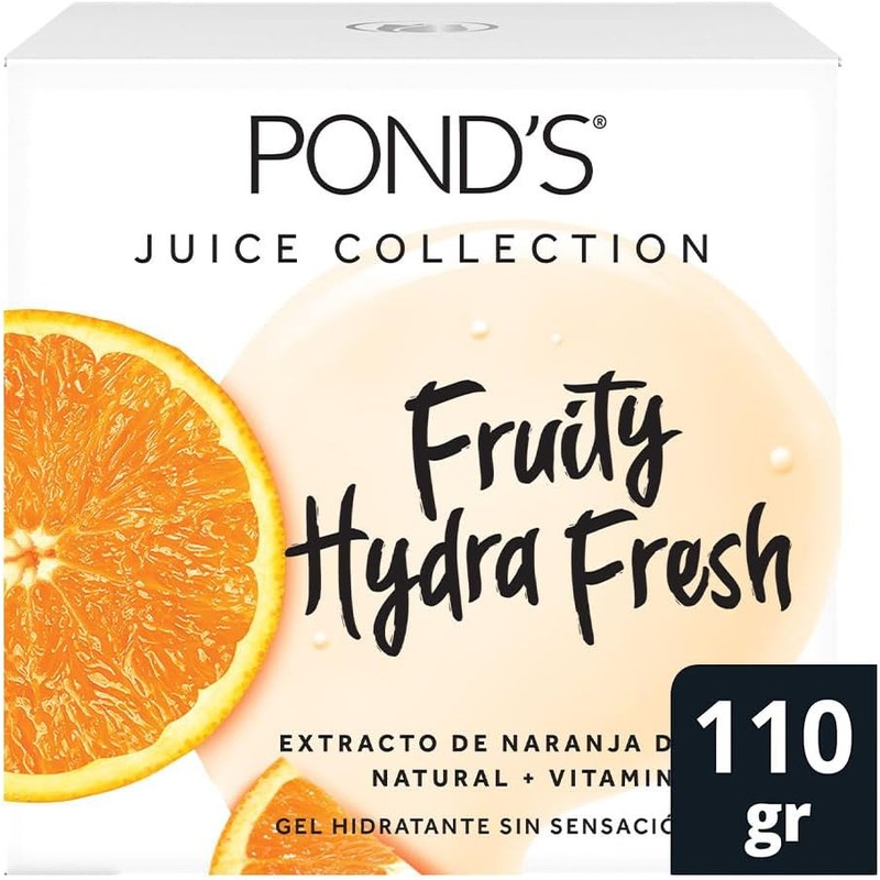 POND'S Cuidado Facial Fruity Hydra Fresh Naranja, Gel Hidratante, 110