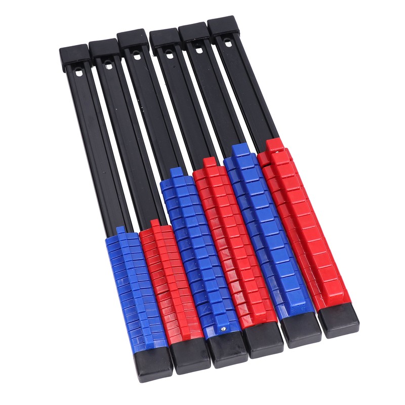 6pcs Socket Organizer Tray Multipurpose ABS 1/4in 3/8in 1/2in Auto