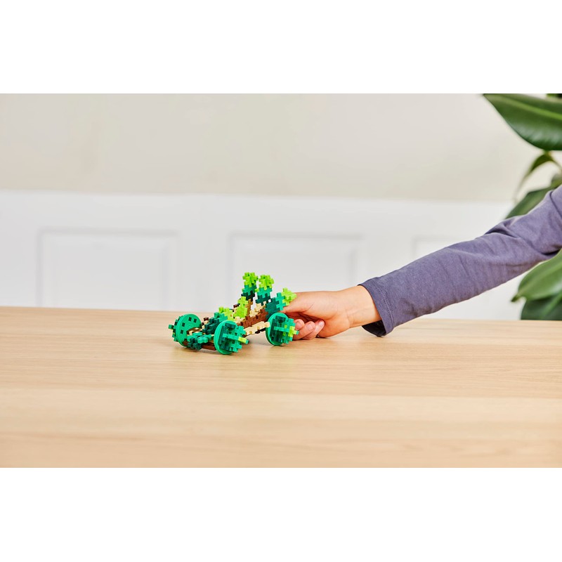 Plus-Plus 200 Creative Building Blocks GO! Car Earth