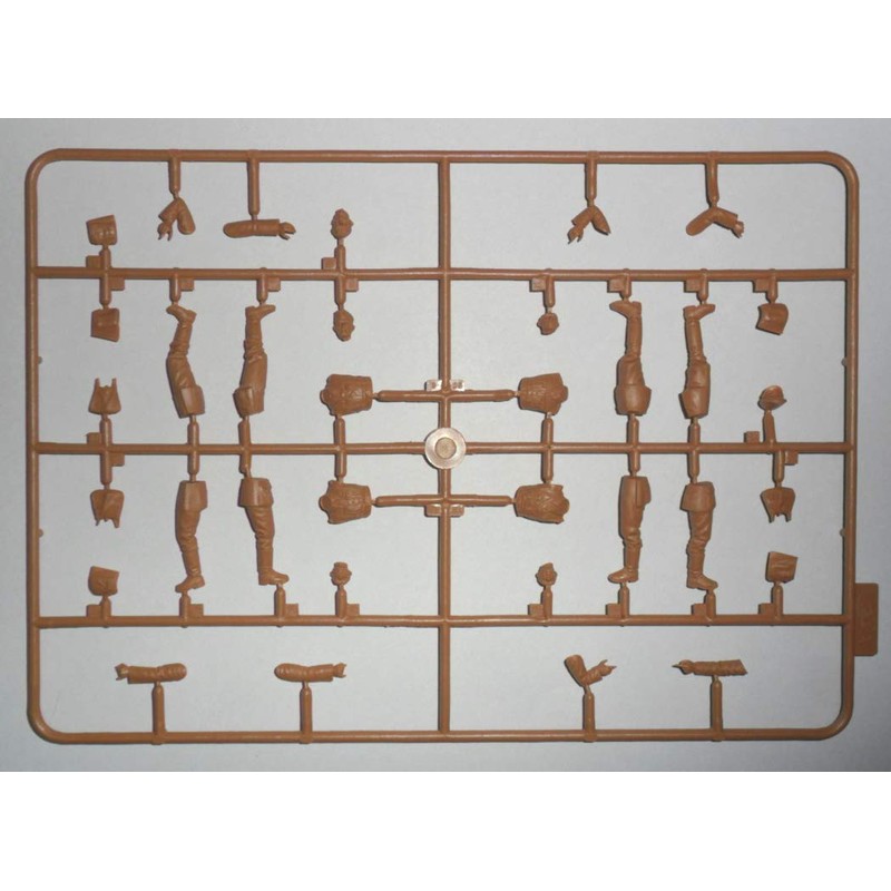 ICM 35103 Sd.Kfz.251/1 AUSF.A with German Infantry Model Kit, Grey,