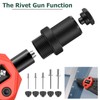 JiGiU 2 in 1 Rivet Nut Tool Rivet Gun, Professional