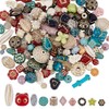 HOBBIESAY About 108Pcs Assorted Czech Beads Mixed Styles Czech Glass