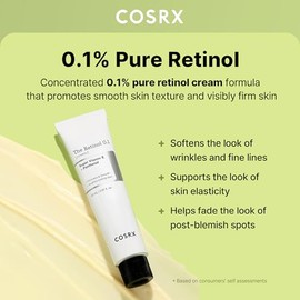 The Retinol 0.1 Cream by Cosrx for Unisex - 0.67 oz Cream