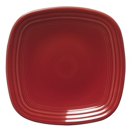 Fiesta 9-1/4-Inch Square Luncheon Plate Scarlet