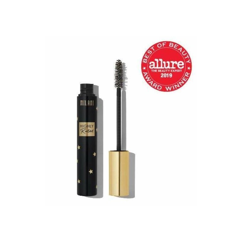 Milani Highly Rated Extreme Volume Mascara (111 Black, 0.41Oz) -