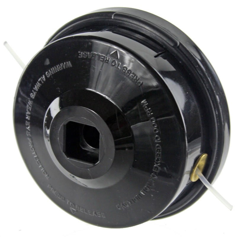 SPARES2GO Dual 2 Line Bump Feed Spool Head for Ryobi