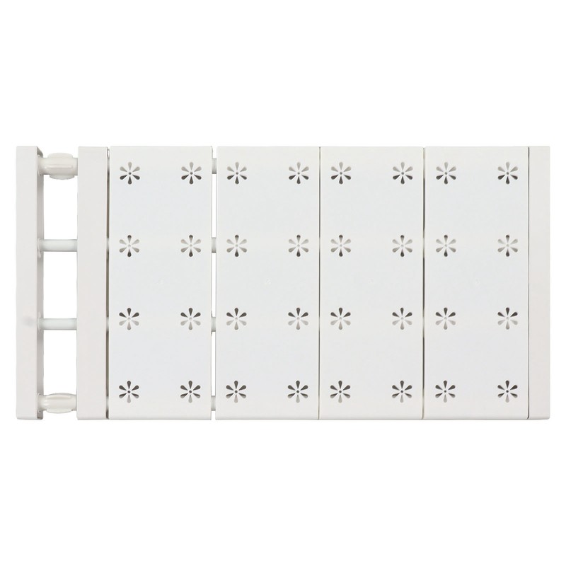 Wardrobe Partition Board Storage Extendable Rod Space Saving Layered Partition