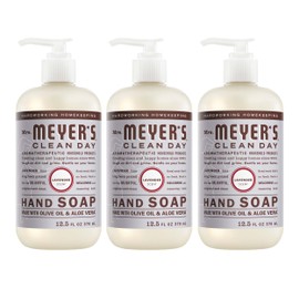 MRS. MEYER'S CLEAN DAY Hand Soap, Lavender Scent, 12.5 Fl Oz Bottle - 3 Pack