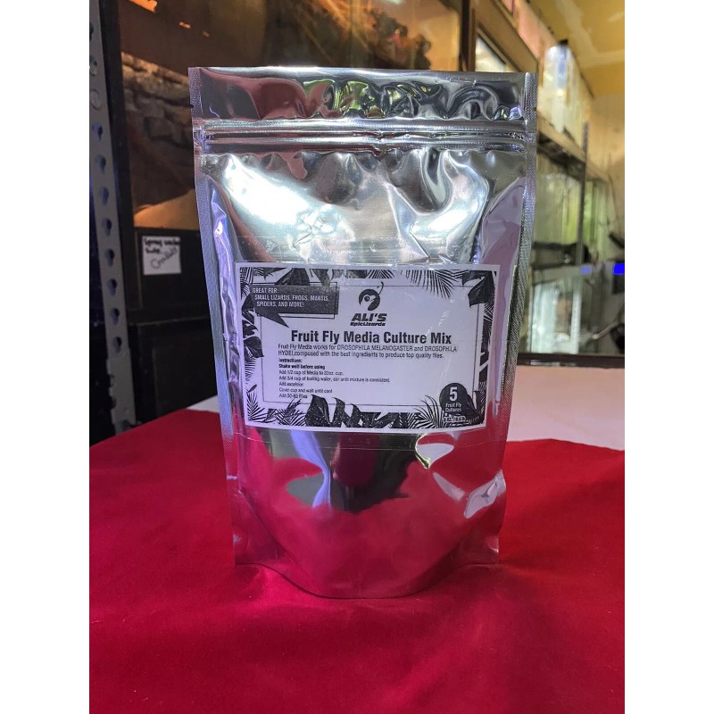 Homemade Fruit Fly Media Culture Kit (MAKES 5 CULTURES) Free