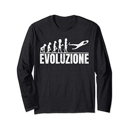 Portiere Calcio Divertente Evoluzione Regalo Maglia a Manica