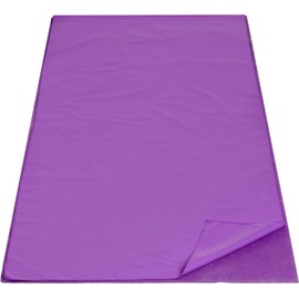 Fsfsdg Yoga Towel, Non Slip Microfiber Yoga Mat Towel for Pilates Fitness Essentials Men and Women(Purple)