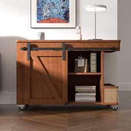 BONIKLUBA 2.5FT Super Mini Cabinet Small Sliding Barn Door Hardware Track Kit Apply for Storage Window TV Stand-Fit 12"-15" Wide Door Panel-J Shape Hanger