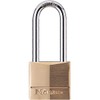 140DLH Master Lock Extra Long Shackle Solid Brass Padlocks
