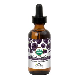US Organic Black Raspberry Fragrance Oil_Oil Soluble_USDA Certified Organic_for Candle, Soap Making, Shampoo, Conditioner, Body Oil, Body Butter, Craft, DIY Projects, and Small Businesses_2 fl oz