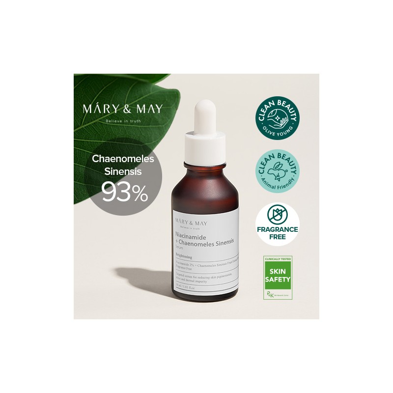 Mary&May [Mary&May]Niacinamide + Chaenomeles Sinensis Serum 30ml