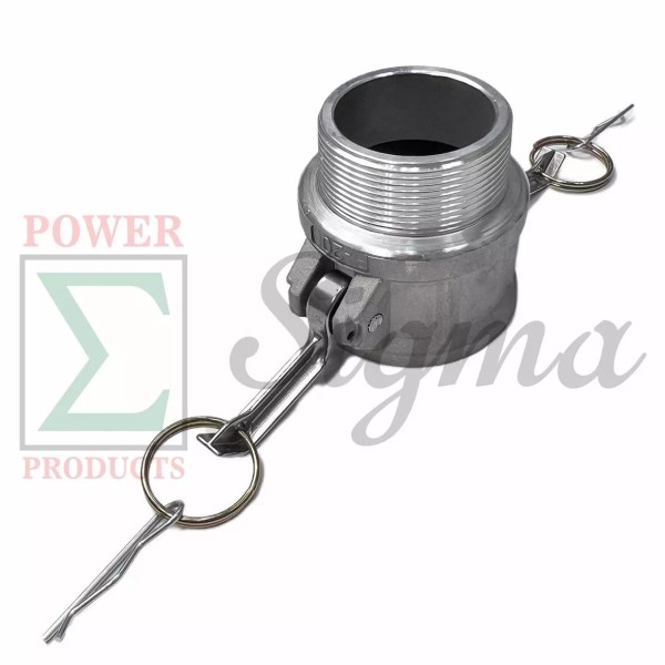 Sigma 2" IN Aluminum Type B Camlock and Groove Hose