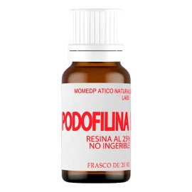 Resino De Podofilina Para Papiloma Y Mezquinos 20ml