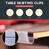 Hilitchi 30Pcs Table Cover Tablecloth Clips EC Model Table Skirting