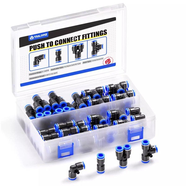 Does not apply 1/4 Push to Connect Fittings Dot Air