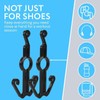 Bike Shoe Holder Compatible with Peloton Pack of Two Hooks,