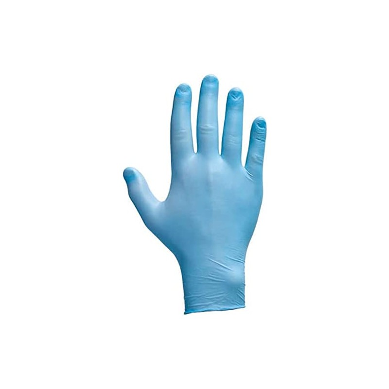 Traffi Sustain TD01 Blue Nitrile Biodegradable Pack of 100 Gloves