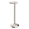 Gatco 1436PN, Freestanding Toilet Paper Holder, 22” H, Polished Nickel/Floor