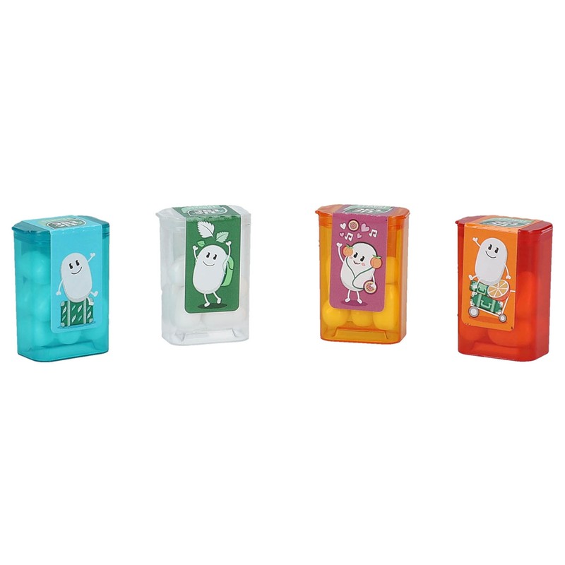 TIC TAC Box with 60 Mini Boxes (Mint, Orange, Spearmint,