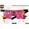 Graintex DS1118 8 Pocket Pink Tool Belt in Suede Leather